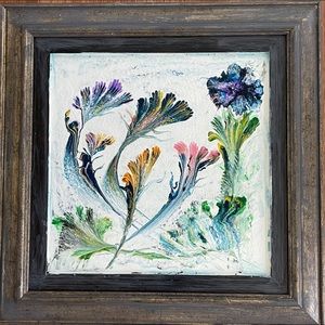 Hand Painted Garden Party